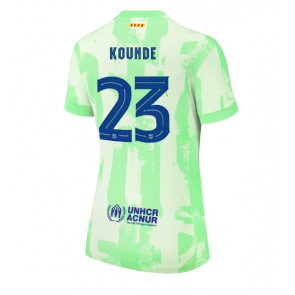 Barcelona Jules Kounde #23 Tredje Tröja Kvinnor 2024-25 Kortärmad